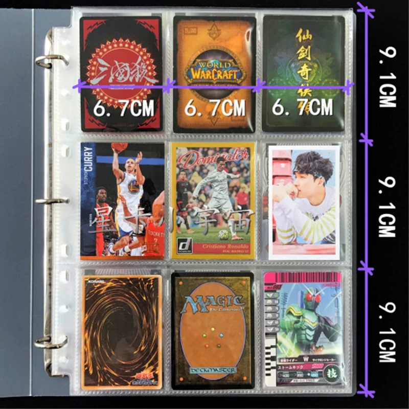 900 Cards Capacity Cards Holder Binders Albums For CCG MTG Magic Yugioh Board Games Cards book Sleeve Holder