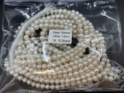 Wholesale Price A Natural Freshwater Round Pearl Necklace Strand Trendy Pearl Choker Charms for Jewelry Wedding Gift 37-38cm