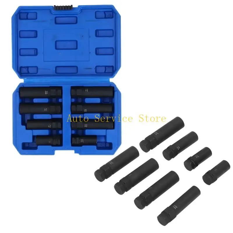 

462A Lugs Wrench Set Offering High Torques Capacity 200ft-lbs and Locking Feature for Safe Removal in Various Automotive