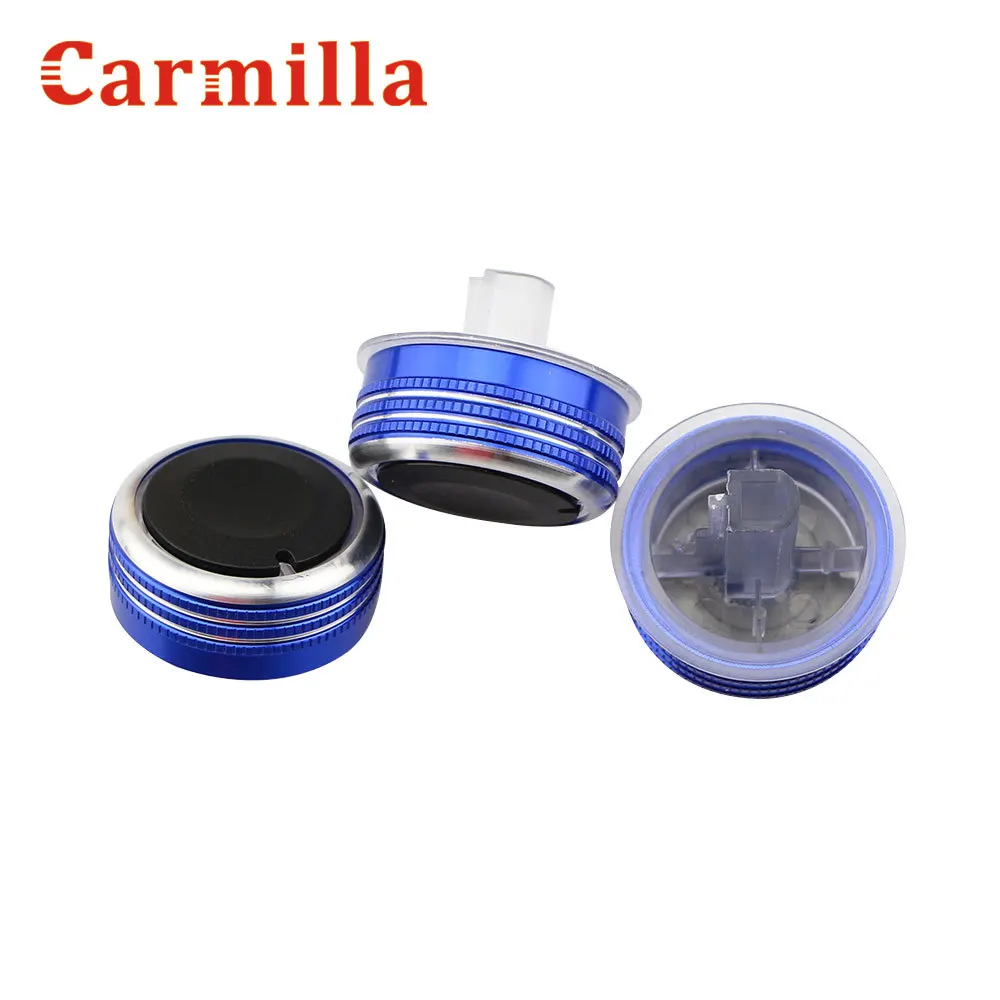 Car Heat Control Switch Knob for Toyota Old Corolla Before 2016 Car Ac Knob Air Conditioning Knobs for BYD F3 F3R Aluminum Alloy