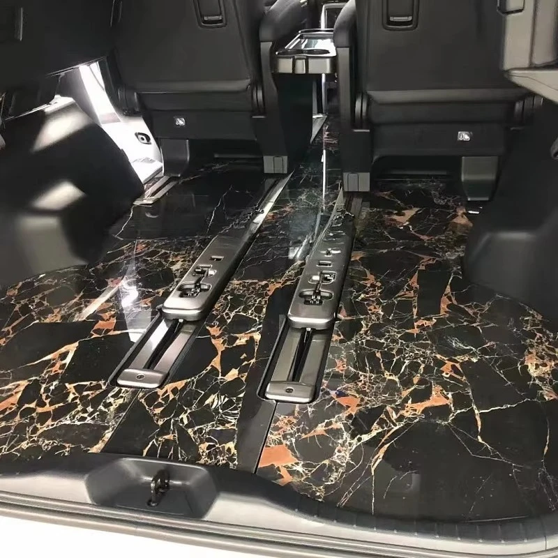 RV Interior Accessories Flooring and Carnival Car Flooring Marble Pattern