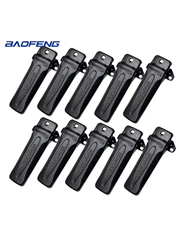 10 sztuk KBH-10 zaczep na pasek kompatybilny z Kenwood Walkie Talkie TK-260G TK-2302 TK-3302 TK-270G TK-272G TK-2200 TK3200 radio dwukierunkowe — zdjęcie produktu 7