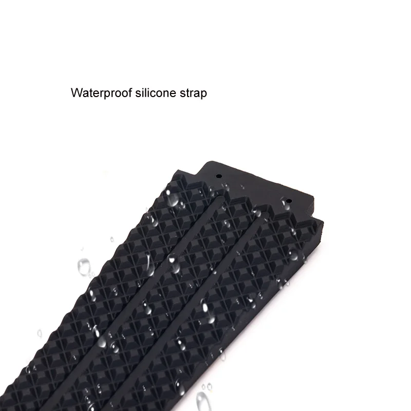 Soft high quality Silicone Watch Band for HUBLOT BIG BANG Classic Fusion Series  Waterproof Men's Watch Strap  25mm-19mm