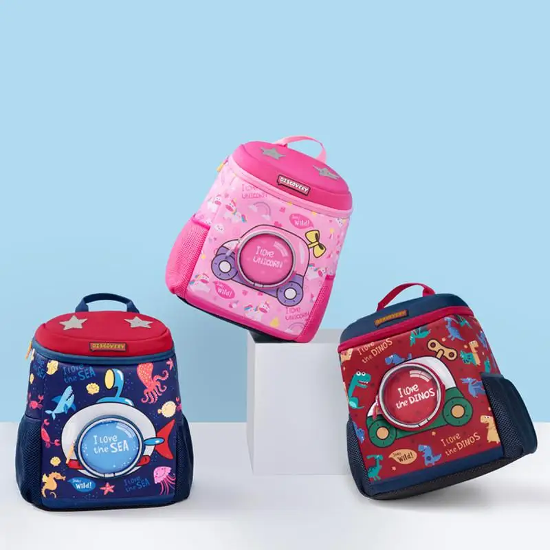 KOCOLanka E-Mini Sac à Dos Étanche en Néoprène pour Enfant, Cartable d'École pour Garçon et Fille, 3mm