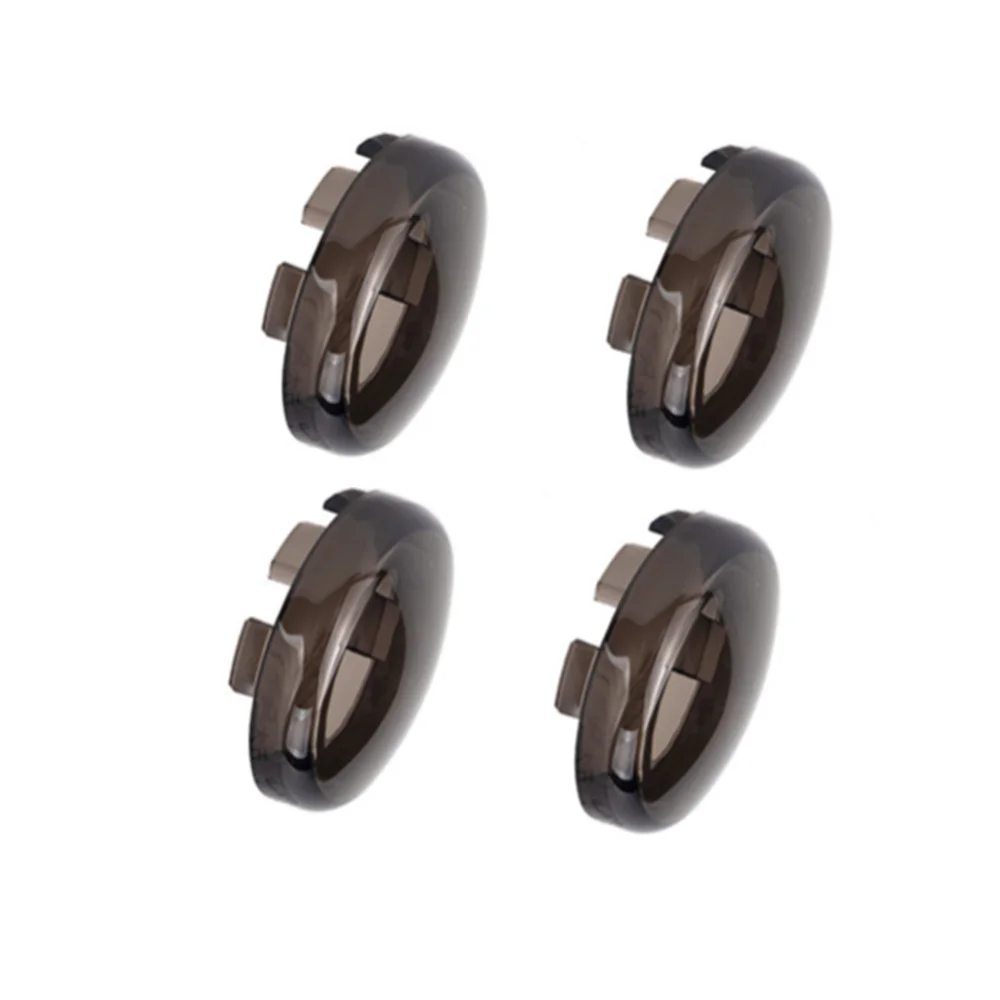 

2/4pcs Smoked Turn Signal Light Lens Cover Indicator Lens Cover For Sportster Street Glide Road King Softail