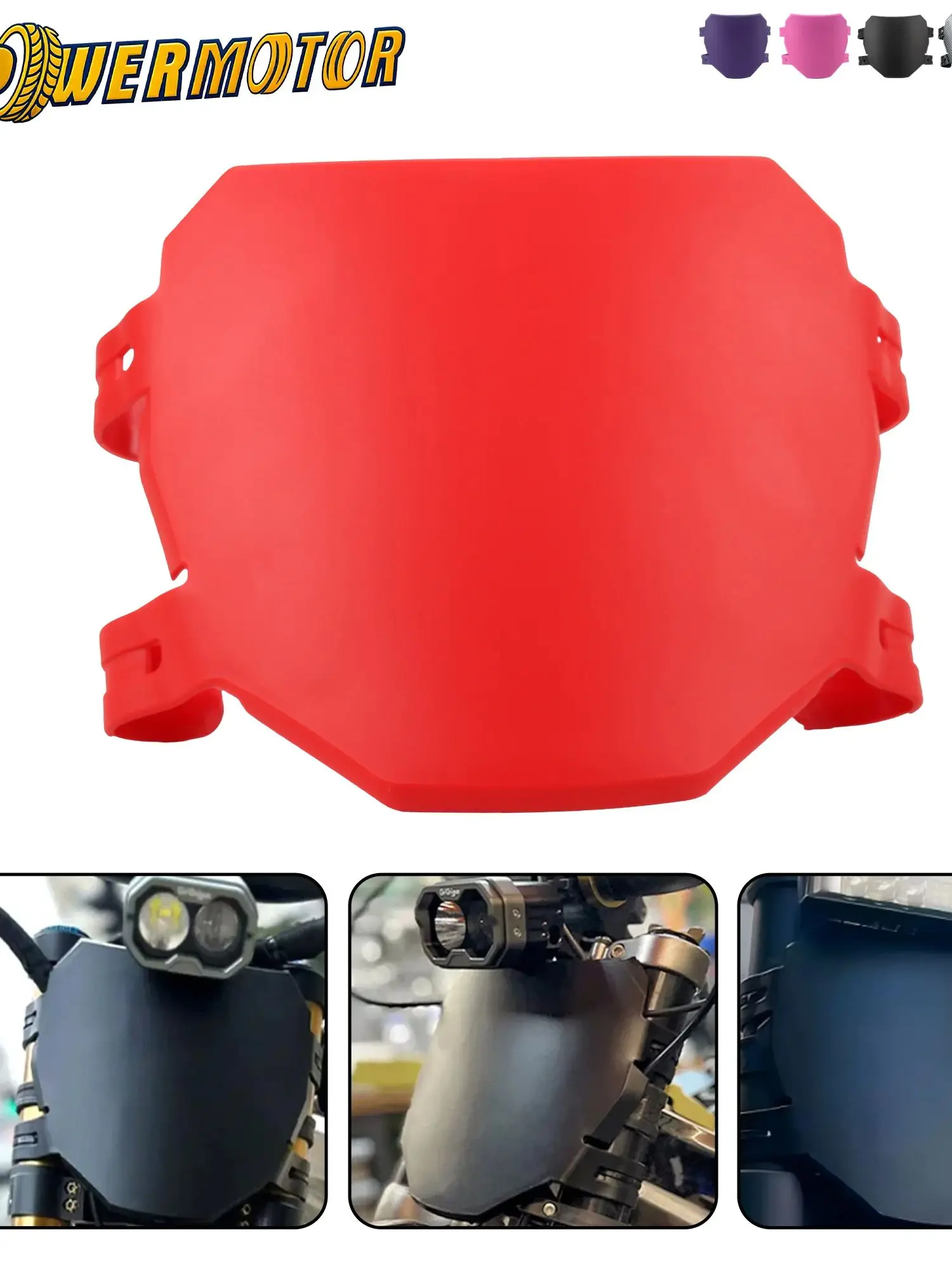 AliExpress PowerMotor For Talaria Surron Sting Front License Number Plate Motorcycle Accessories For Stark Varg Ridstar Q20 Registration Plate E-Bike