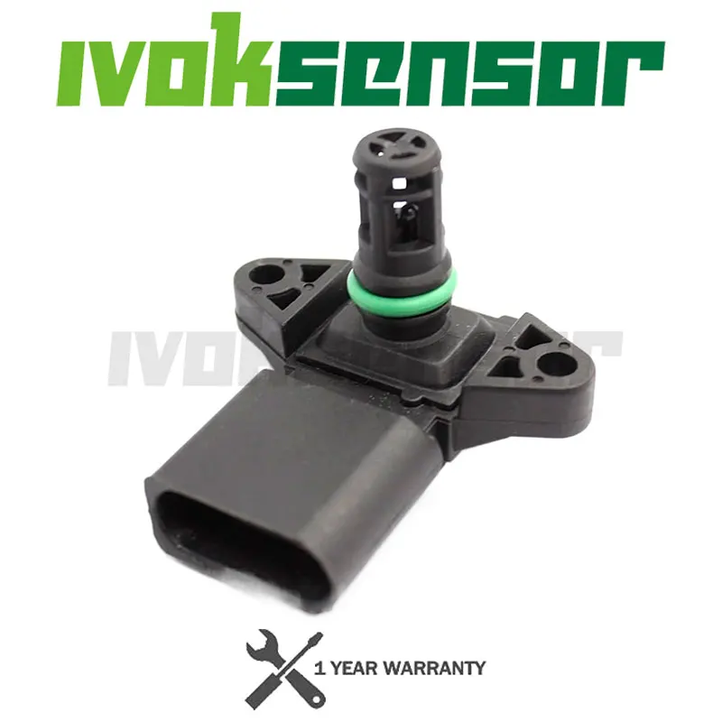 MAP basinç sensörü AUDI A4 VW Fox Polo Skoda Fabia Felicia Octavia koltuk Ibiza 1.4 1.6 i 2.0 03D906051A 03D906051 5WK9693Z