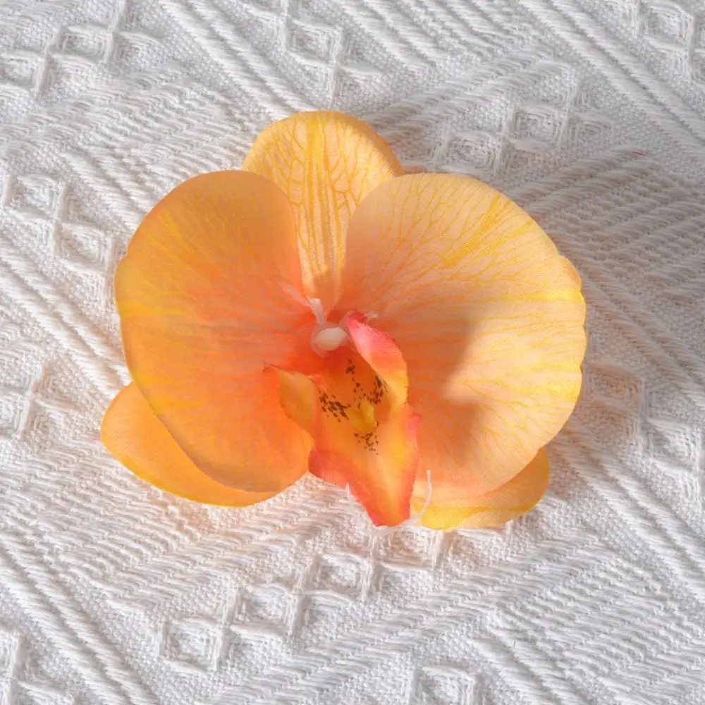 DIY Jewelry Making Craft Simulated Flower Headdress Handmade Accessories Butterfly Orchid Flower Hairpin Decoration DIY