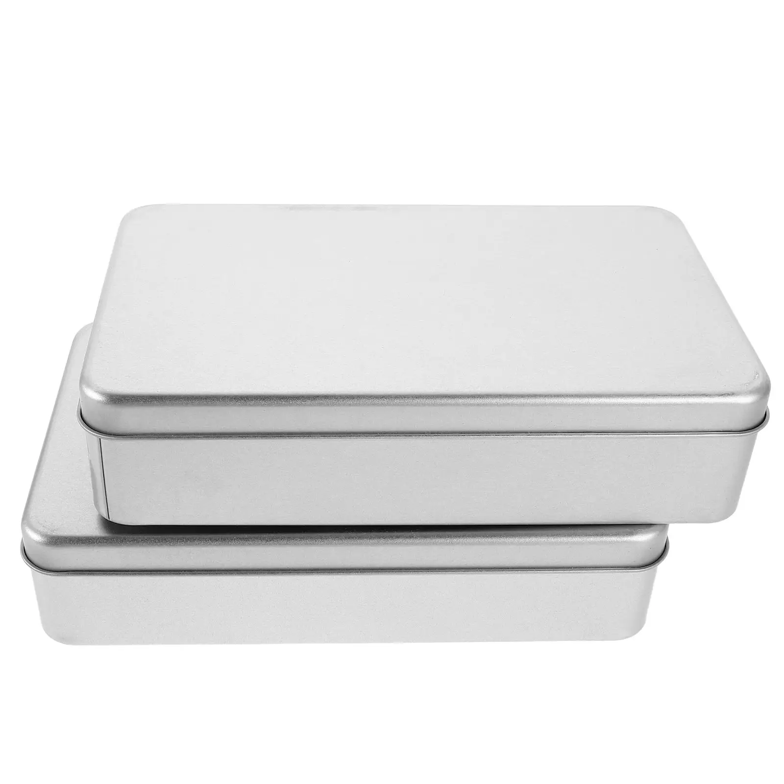 

Coin Organizer Cash Storage Container Rectangle Lid Money Holder Box Greeting Cards Receipts Stamps Long Lasting Reliable