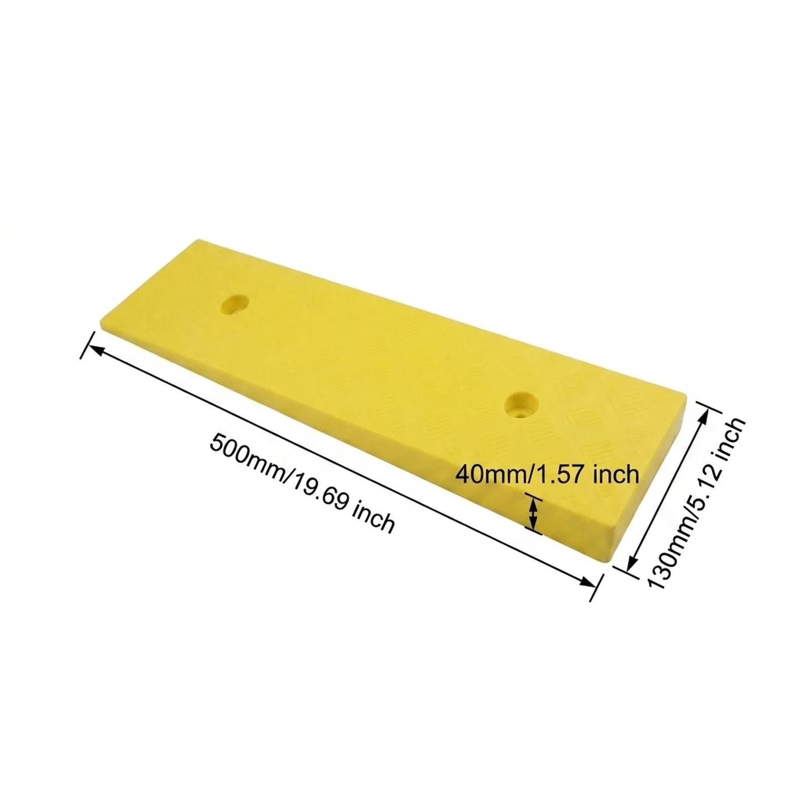 Wheel Chair Part Car Wear Resistance Easy Curb Ascent Rubber And PE Construction Grid Design Increases Load For Scooters