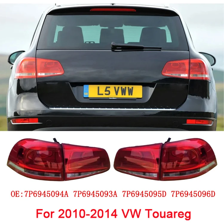 For 2011-2014 VW Touareg 7P6945093A 7P6945094A 7P6945095D 7P6945096D Car Rear Brake Anti-collision Warning Stop LED Signal Light