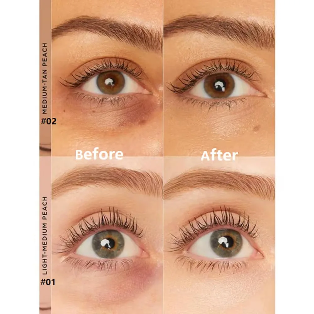 防水カラードクレイ CC アンダーアイコレクター 長時間保湿アイコンシーラー コスメティック フェイシャルメイクアップ コンシーラークリーム