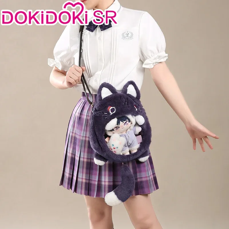 Tartaglia/Zhongli/Scaramouche/Xiao/Klee/Wanderer Doujin Bag Game Genshin Impact DokiDoki-SR Casual Wear Plush Bag Coin Purse