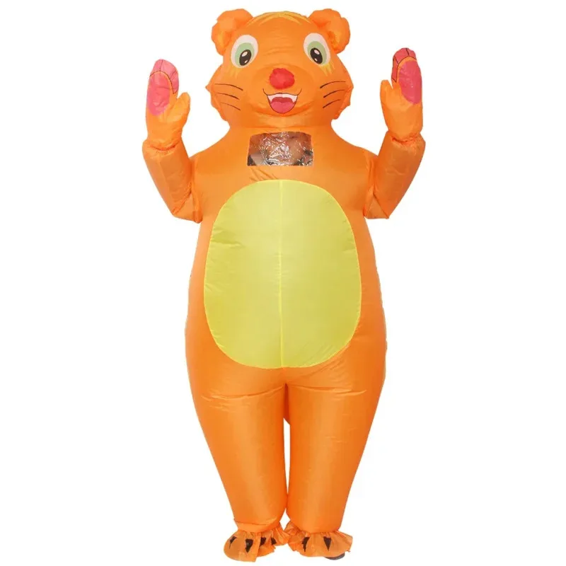 

Simbok Halloween Party Funny Tiger Inflatable Costume Wholesale Cosplay Cartoon Tiger Inflatable Costume