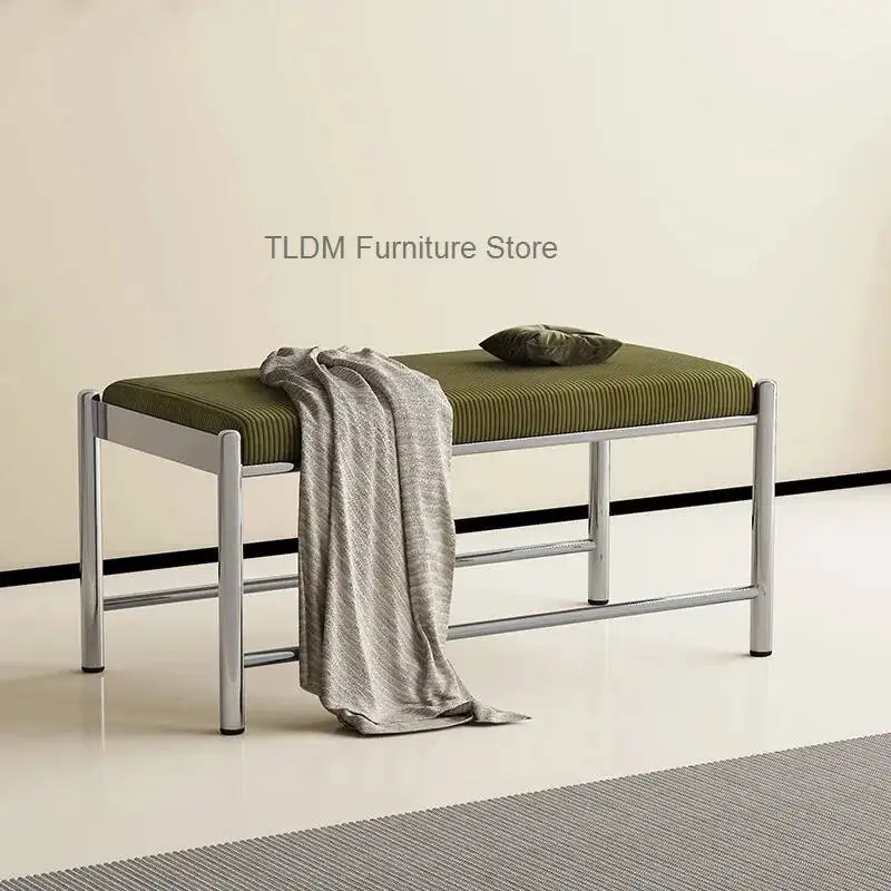 Minimalist Shoe Changing Stools Home Shoe Stool Modern Bedroom End Stools Living Room Sofa Stool Long Stools