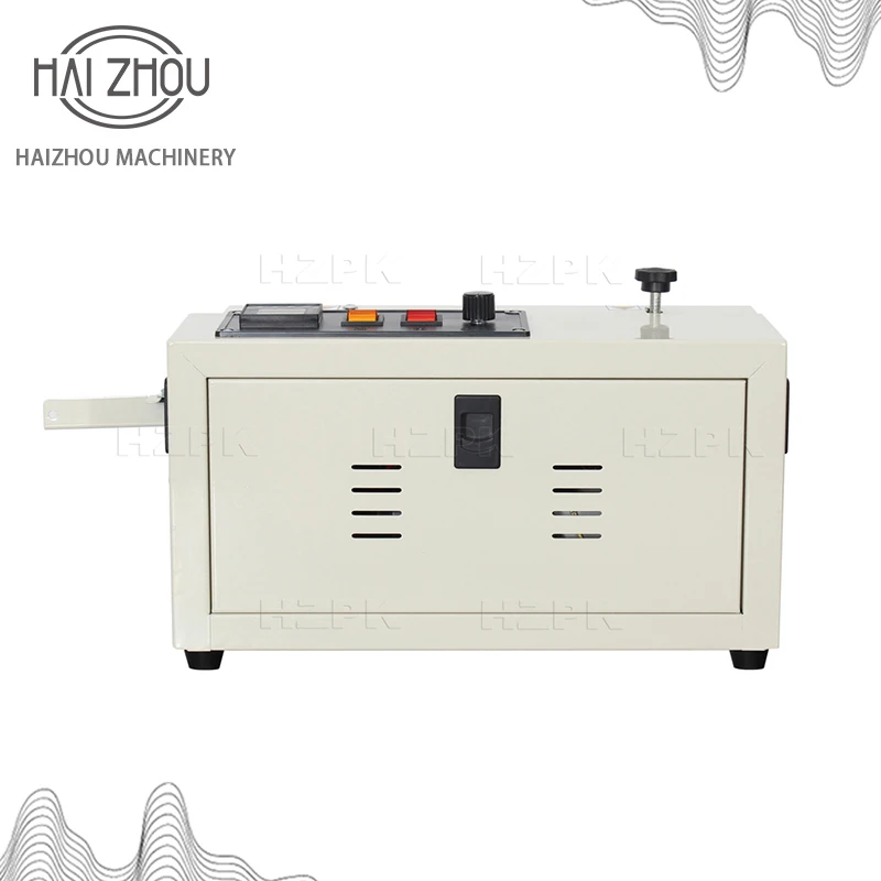 HAIZHOU MINI Sealer Continuous Band Sealing Machine For Plastic Bag and Date Impress Coding Tabletop Small Size FR-400