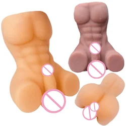 Sexy Toys for Men Pleasure Pocket Pussy Anal Dildo Penis Mini Masturbation Doll Gay Male Masturbator Erotic Products Adult Goods