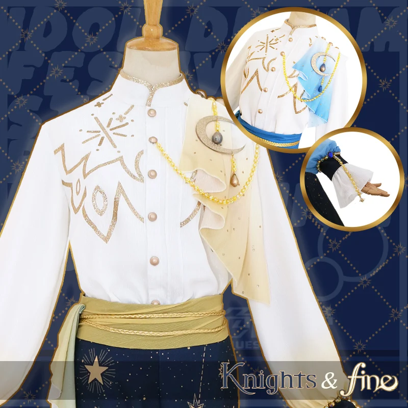 Game Ensemble Stars Starlight Parade Fine/ Knights Cosplay Costume Uniforms Anime Outfits Suits Halloween