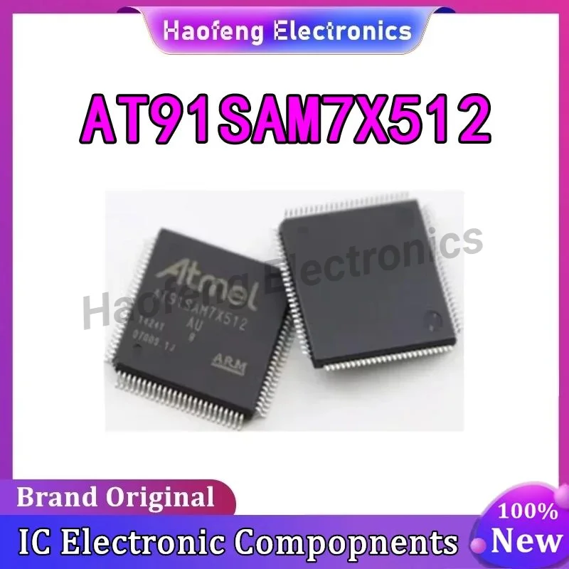 

AT91SAM7X512 AT91SAM7X512-AU LQFP-100 IC MCU Chip 100% New Original in stock
