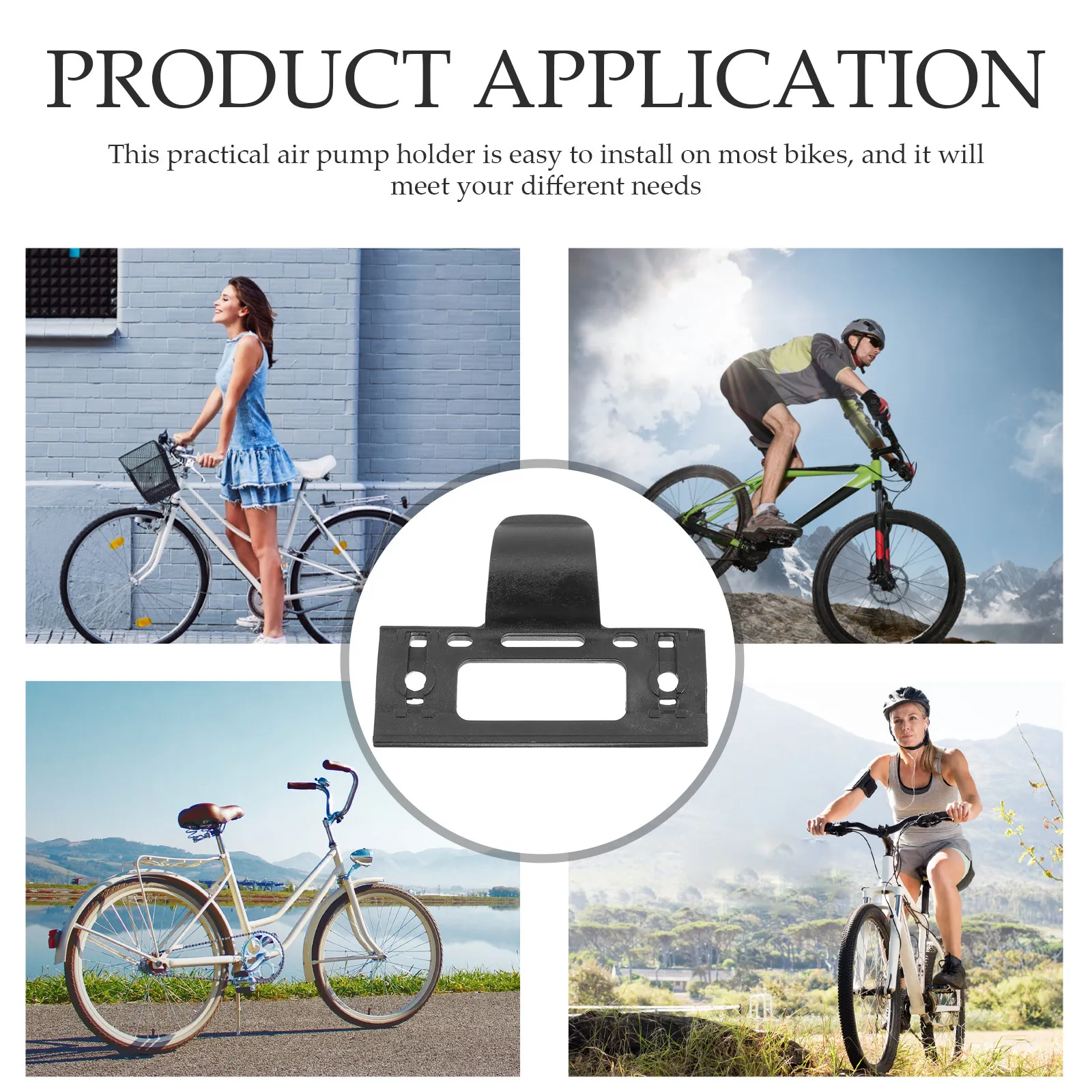 ที่ยึดปั๊มลมจักรยานแบบพกพา 2 ช - Bike Pump Frame Mount บทวิจารณ์และราคา