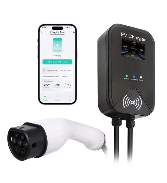 

7kw 11kw 22kw New Energy Vehicle Home Electric Car AC EV Charger Post With Type 2 OCPP2.0 Connector