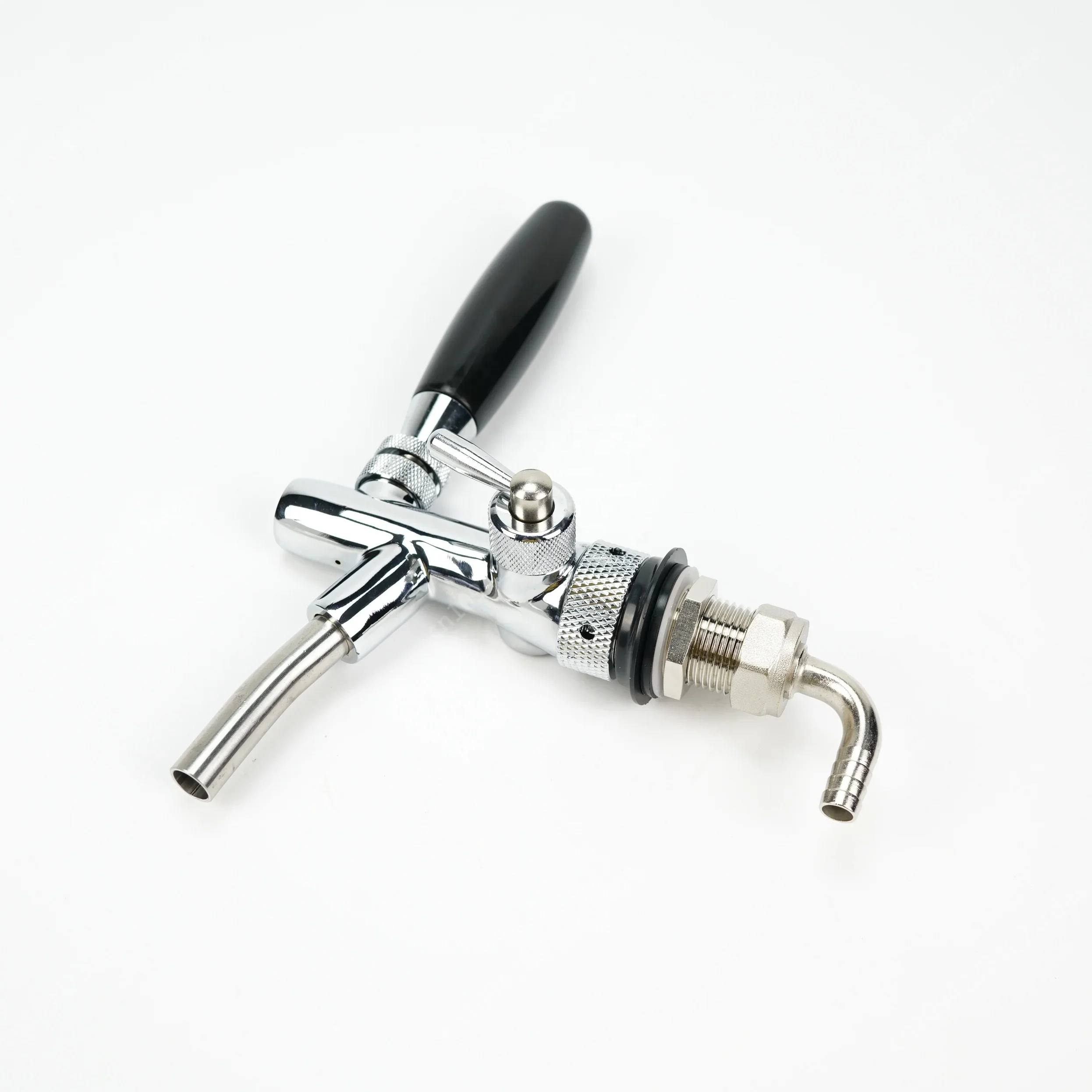 

Stainless Steel 304 Kegerator Draft Beer Faucet Beer Taps with Flow Controller for Homebrew Beer
