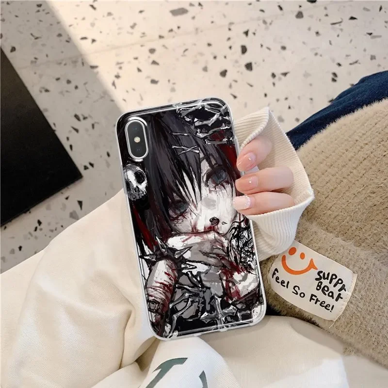 Subculture Style Cyberpunk Graffiti For iPhone 16 15 14 13 12 11 Pro XR XS Max 7 8 Plus Shockproof Soft Phone Y2k INS Girl Cover