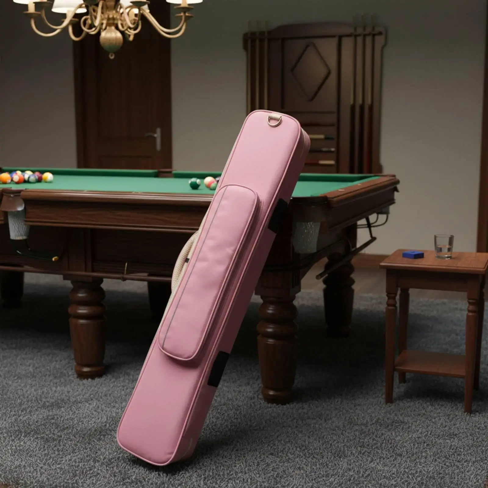 Multi-shaft Cue Bag Oxford Cloth Billiard Cue Hard Case Anti-wear Storage for Snooker and Pool Accessories