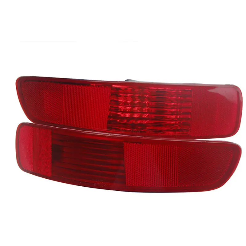 Lampu rem Bumper belakang untuk Mitsubishi Outlander EX 2007 2008-2012, penutup lampu reflektor sinyal belok ekor, tanpa bohlam, Aksesori Mobil