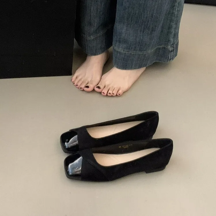 

Retro Forest Style Flat Fairy Shoes for Women with Skirts, 2026 Spring and Summer Evening Design Commuter Grandma Shoes
