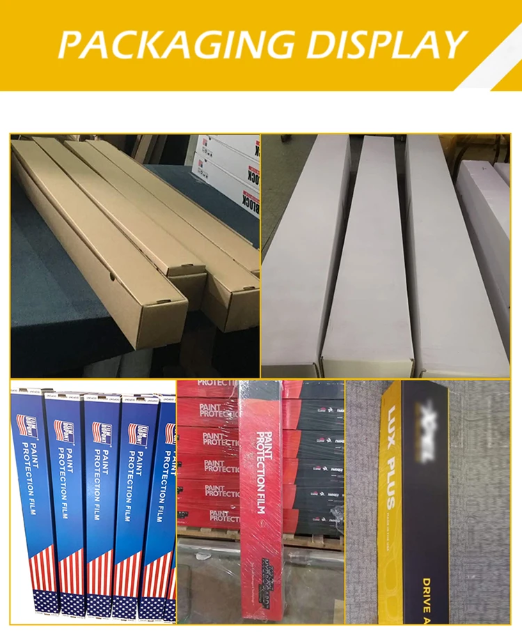 7.5mil TPU 페인트 보호 필름 1.52x15M 롤 항황변 PPF 자동차 필름 보호 커버