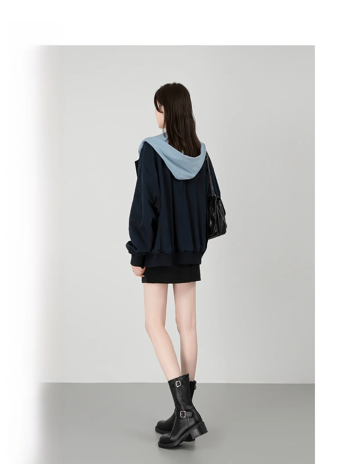 

Повседневная свободная толстовка с волнистым яйцом, кардиган, женская рабочая одежда, джет, верхняя одежда, весна-осень, новинка, Sle Commute Faion