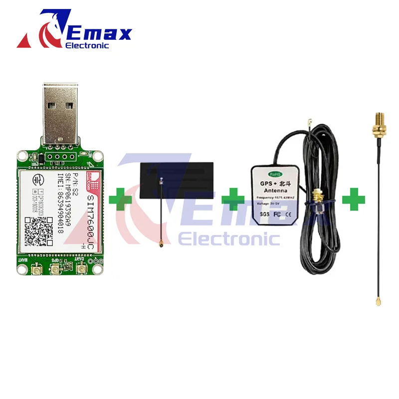 SIMcom SIM7600JC-H LTE CAT4 USB Dongle  breakout kit TE-A 1pcs with GPS external