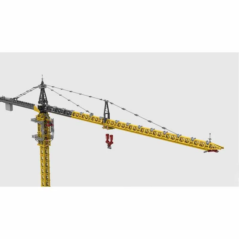 

MOC-214661 City Heavy-Duty Cargo Tower Crane Building Block Model 10,000 Parts Boys' Children's Birthday Building Block Toy Gift