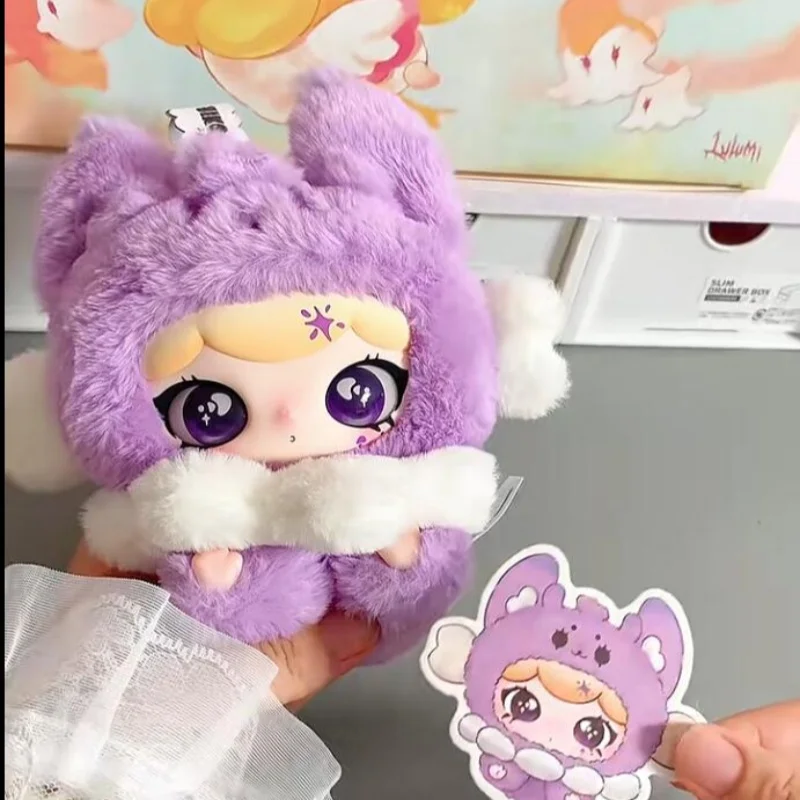 100% Genuine In Stock Lulumi Cloud Roaming Record Blind Box Plush Toy Cute Doll Kawaii Bag  Keychain Girl Birthday Gift