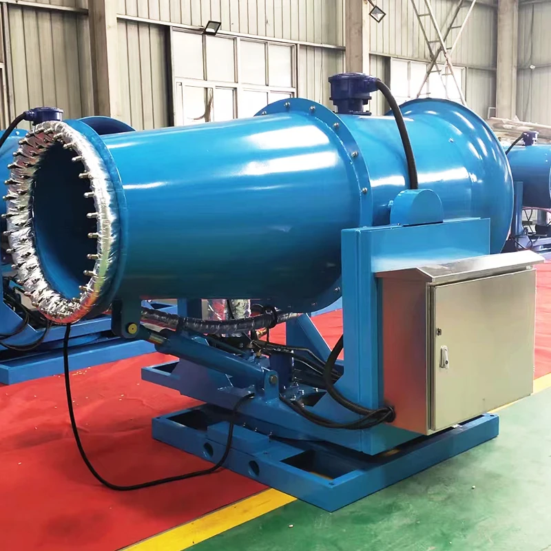 

Mist Fog Cannon Machine Smart Dust Removal Fog Cannon High Pressure Dust Suppression Fixed Mist Cannon Manufacturer in YG