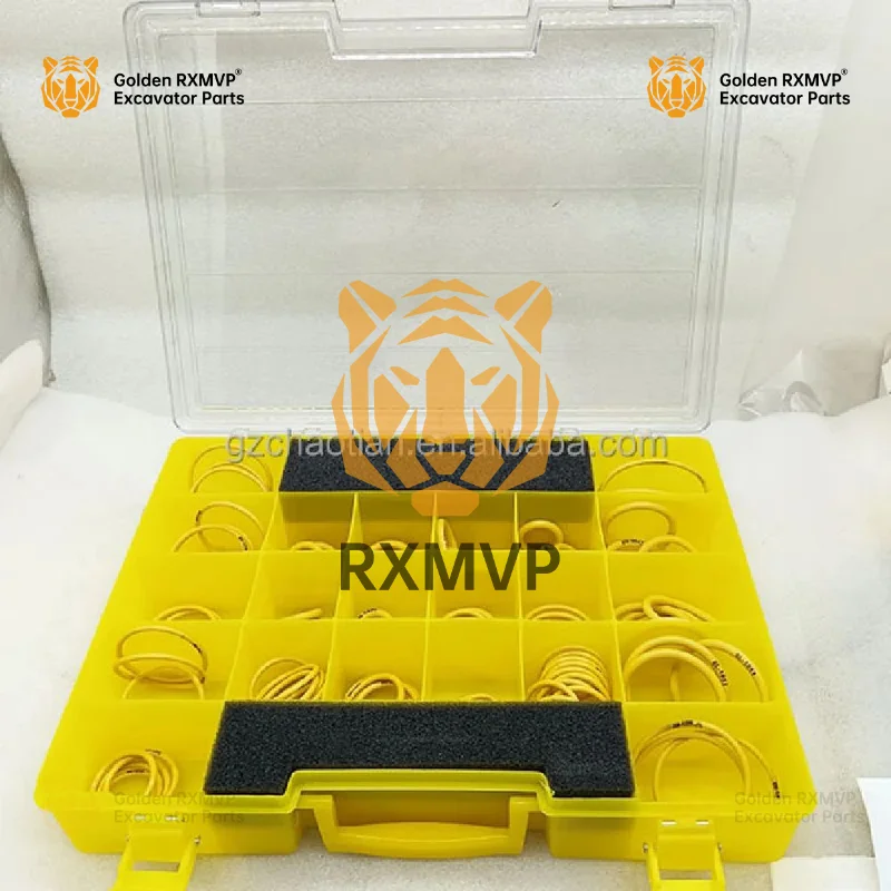 For XMVP 4c-8253 O Ring Kit Excavator Cat Seal With Box Construction Machinery Parts 4c8253 O-ring