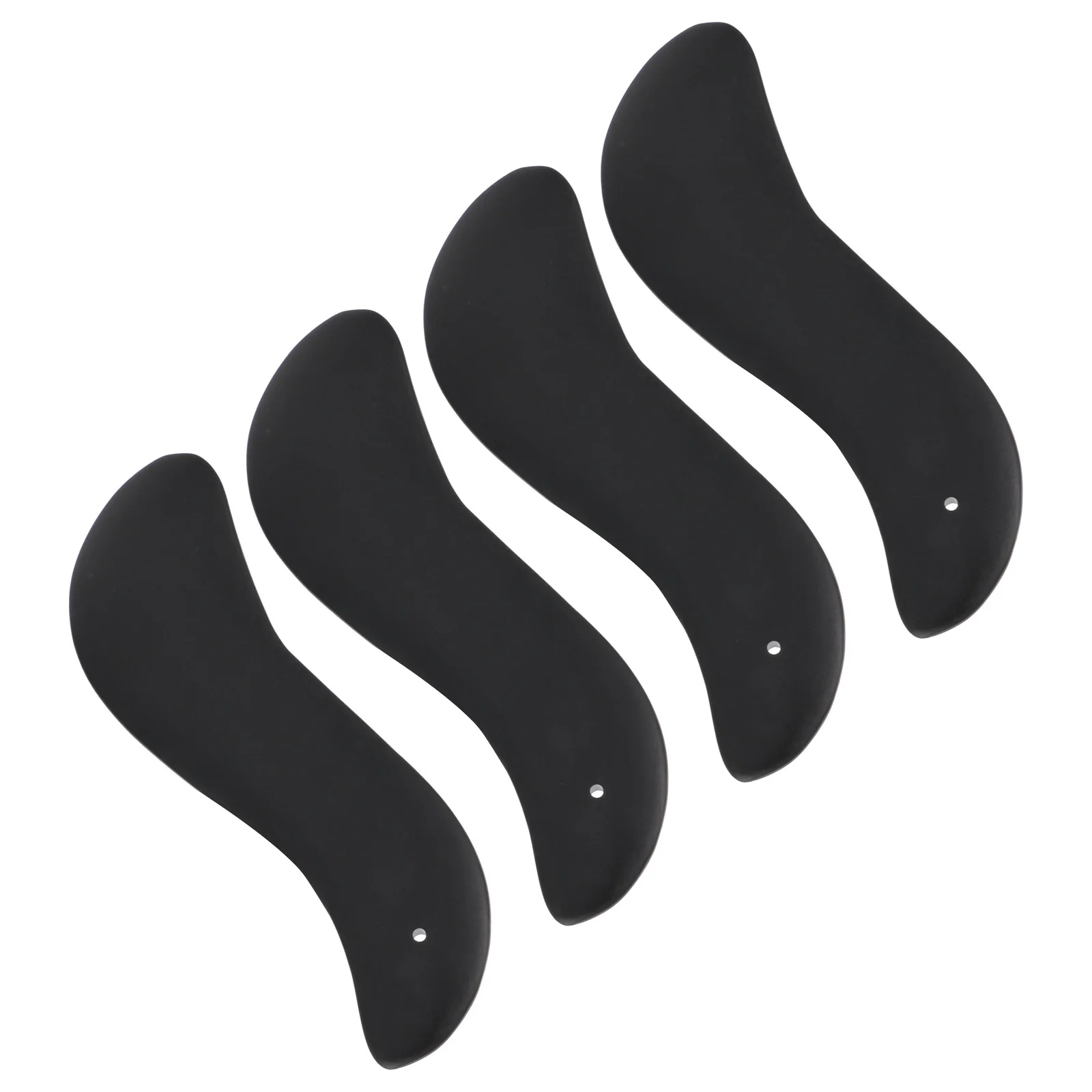 4개입 비안석 괄사 마사지 도구 얼굴 및 전신 마사지기 괄사 마사지 보드 얼굴 미용 전신 마사지 보드