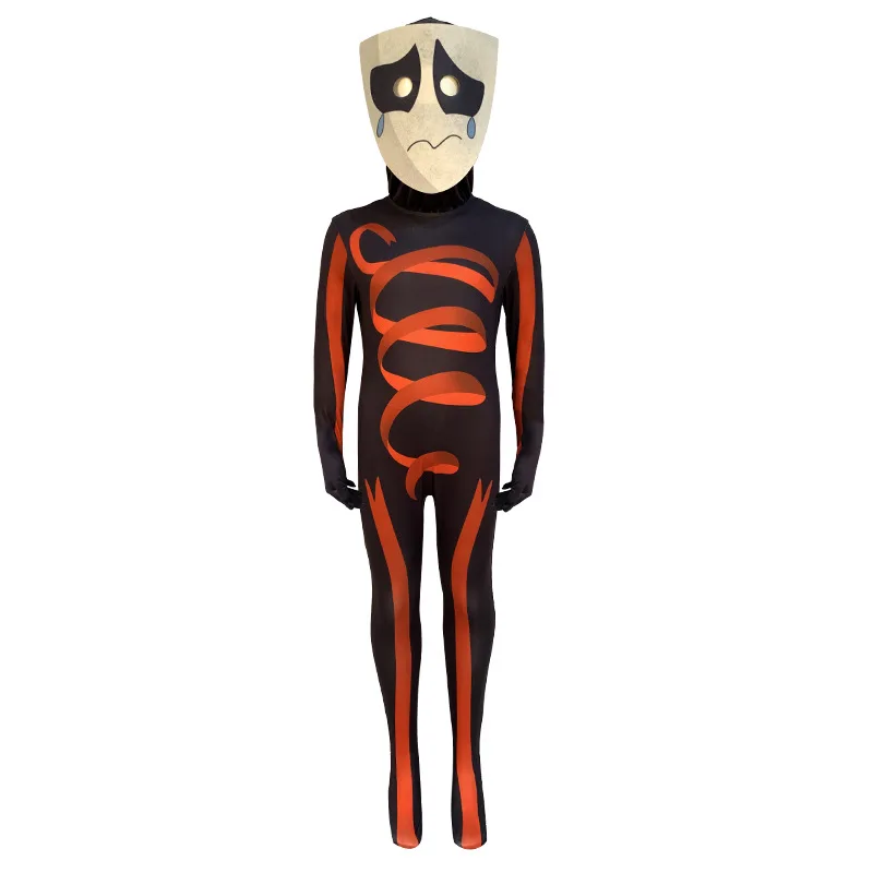 Costume de cosplay numérique LYus pour adultes et enfants, combinaison de dessin animé, tenues d'Halloween, jouet doux au beurre, les objets, LYus Pomni