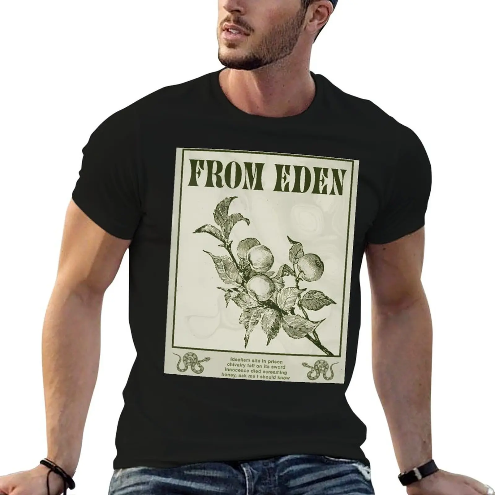 

From Eden Hozier T-Shirt t shirts for man slim fit t shirt for man 100 percent cotton T-Shirt