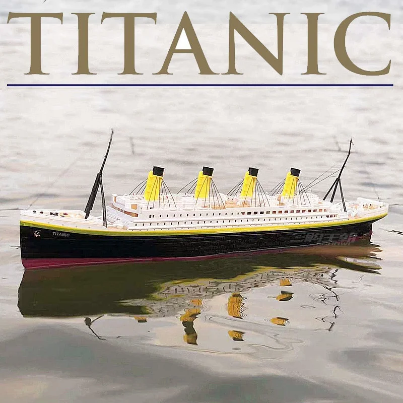Remote Control Titanic Wireless Electric Cruise Ship Toy Boat For Water Activity Adult Hobby Collectible Decoration