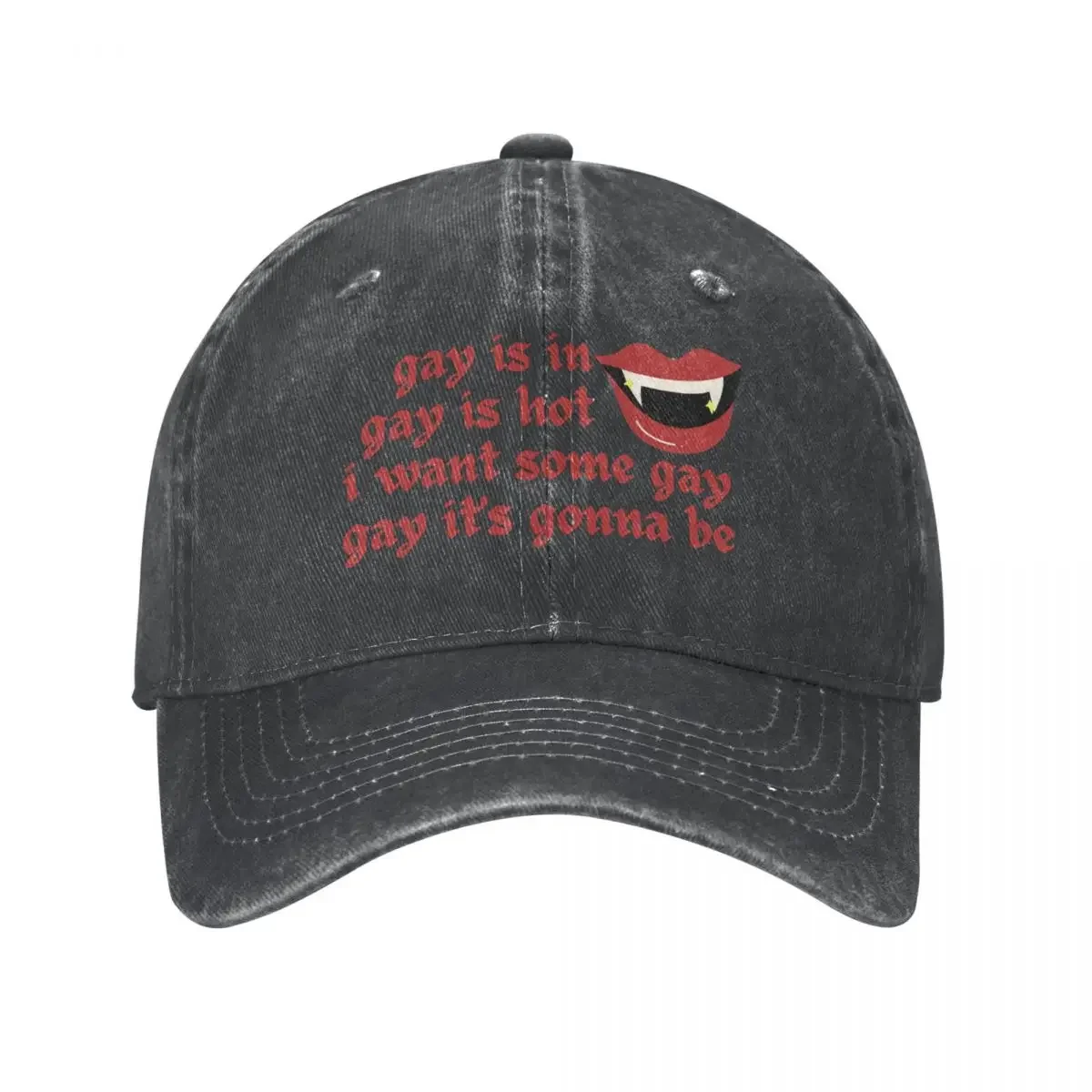 Laszlo Cravensworth - Gay is in, gay is hot, i want some gay, gay it's gonna be Cowboy Hat hard hat Baseball For Men Women's