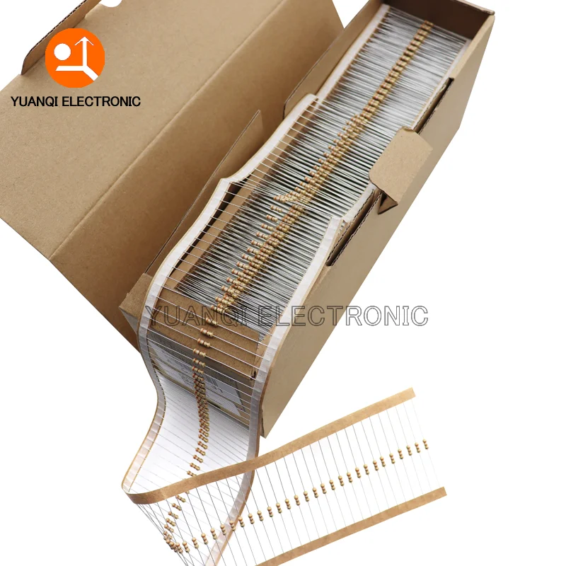 

5000pcs 1/4W Carbon Film Resistor 5% 0.25W 0R - 22M 10 47 100 470 510 1K 3.3K 10K 22K 47K 100K 220K 330K 470K 1M 4.7M ohm