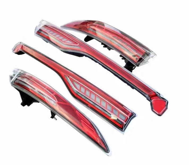 Led car rear through truck lamp for toyota harrier venza across full set tail light car rear decorate lamp