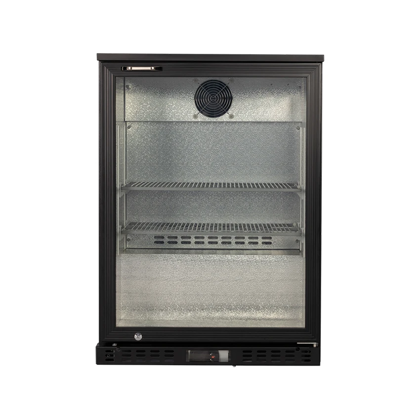 Commercial Fridge Glass Door Desktop Showcase Beverage Refrigerator Ice Bar Wine Cabinet Shop Freezer