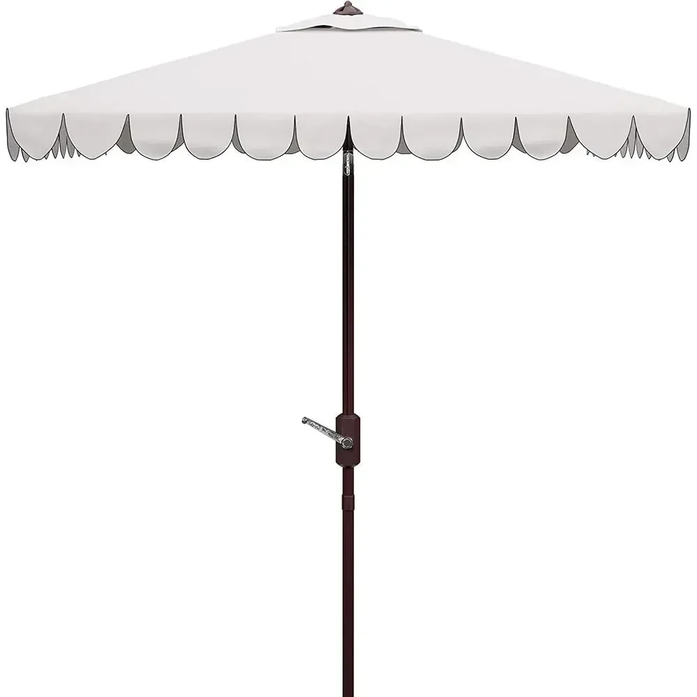 Venice Yellow 7.5ft Square UV-Protected Auto Open Umbrella