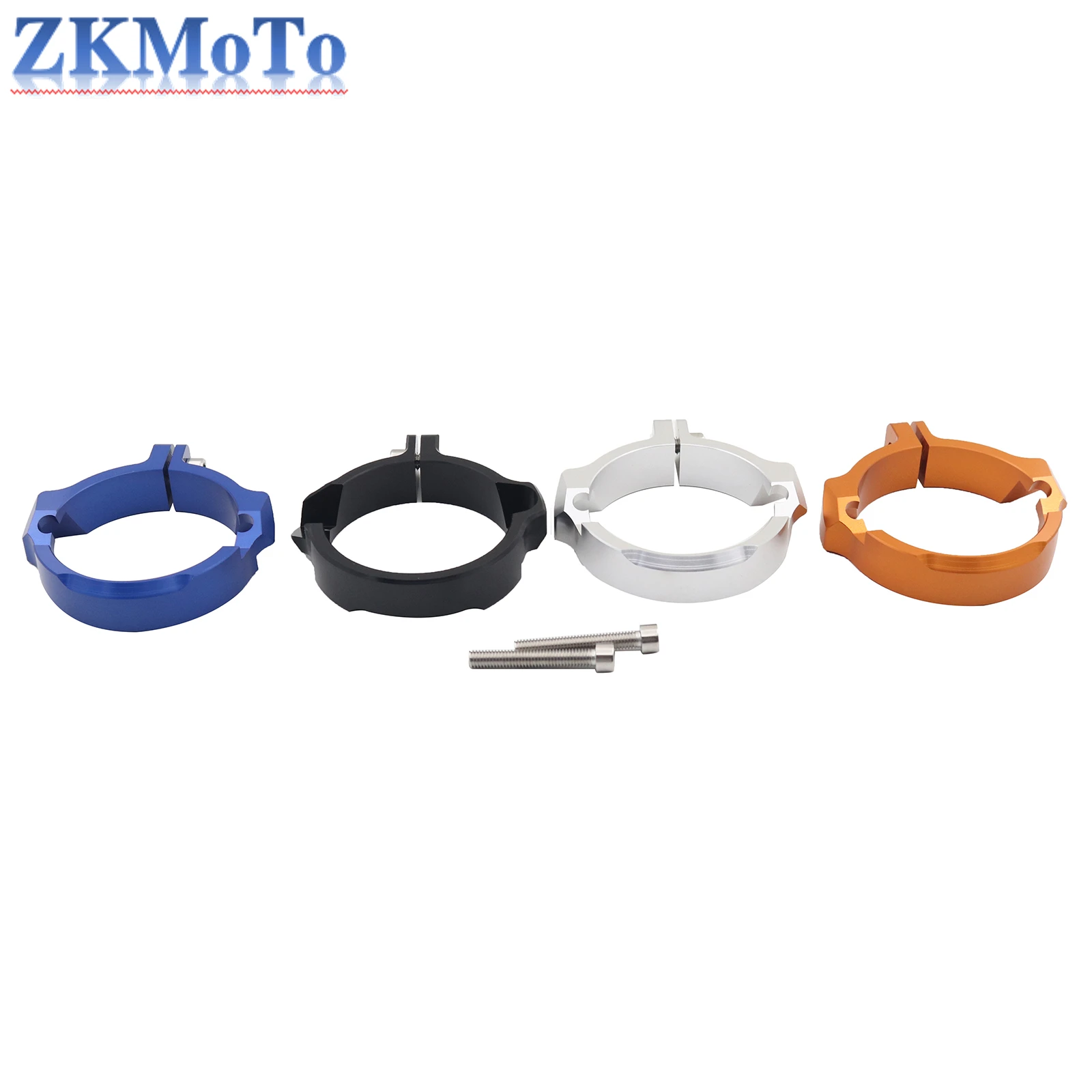 Exhaust Tip Muffler Pipe Clamp Flange Guard For KTM EXC XC SX XCW TPI Six Days 250 300 2017-2022 2023 Husqvarna TE TC TX GasGas