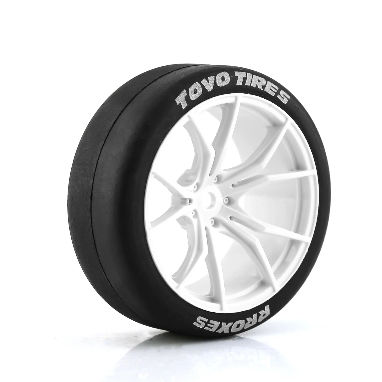 RC Drift Tires and Plastic Wheels Rims Rally Racing Tyres 12mm Hex for 1:10 Scale On Road Touring Street Car Tamiya  HPI KYOSHO