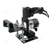 2 in 1 side hole trimmer holder locator punching guide invisible parts cutter woodworking toolside hole milling machine