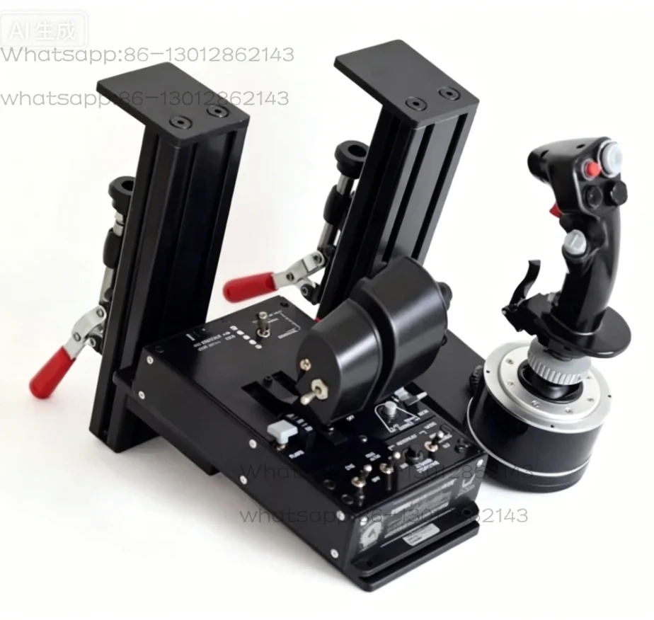 2026   1PCS  Flight Stick Desktop Mount Bracket - Matte Black, Fits X56 & Wing Victory Orion Joysticks